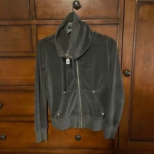 Michael Kors gray, light jacket turtleneck with zipper🌸🎊